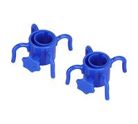 Gancho para Paraguas, Ganchos Portátiles para Sombrilla de Playa Al Aire Libre, Colgador de 4 Puntas para Sombrero de Toalla, Soporte para Gafas de Sol, Gancho Colgante para Paraguas de Viaje(azul)