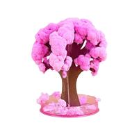 Gancho para saco de boxeo, decoración de cristal de cerezo, árbol de papel creativo para el escritorio, para decoración única del hogar y proyectos creativos (25 ml) cuna de bebé (D, 24 x 18 x 1 cm)