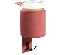 Gancho para taza de agua - 3,54 x 9,45 pulgadas soporte para bebidas de coche, soporte para vasos de coche, almacenamiento antideslizante sin taladrar, para camiones, SUV, vehículos, bolsa de botella