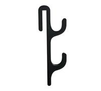 Gancho para toalla para puerta de ducha - Soporte colgante multiusos, accesorio de baño que ahorra espacio | Fuerte diseño de suspensión sobre el gabinete, mantiene la ropa, toallas y artículos esenci