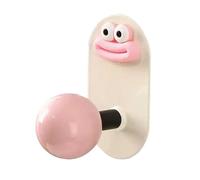 Gancho para toallas, gancho para toallas de pared, toallero decorativo, accesorio de baño, adhesivo de dibujos animados, estante de almacenamiento para ducha de cocina, dormitorio, inodoro