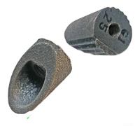 Gancho plegable para manillar de bicicleta de 22 mm con núcleo de metal | Material de hierro, ajuste de 22 mm, diseño de núcleo giroscópico, enrutamiento seguro de cables, fácil instalación