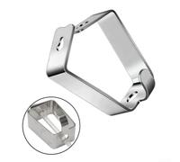 Gancho Smartspring ajustable para colgar sistemas de cables para arte e imagen, en galería, oficina, hogar, plata, 20 x 14 x 13 mm, 4 unidades (4 unidades)