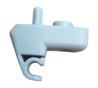 Gancho soporte fijación aleta parasol Pantina original derecha izquierda 1 unidad (para Lancia Ypsilon 2003-2011)