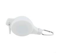 Gancho telescópico de polea de plantas para colgar cestas modificables para macetas con clips de mosquetón para jardín, balcón, patio, sistema de riego simple, color blanco, 29.3 pulgadas, longitud