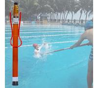Gancho telescópico de rescate para piscina, de 4,5 a 6,4 m de largo, con extensión para parques acuáticos, playas y yates. Varilla salvavidas de emergencia para nadadores que se ahogan (largo: 1,2 a