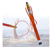 Gancho telescópico de seguridad para alberca con diseño luminoso nocturno y reflectante para rescate de emergencia y salvar vidas en piscinas