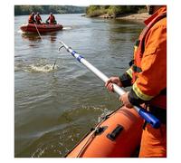 gancho telescópico para barco Pértiga De Gancho Ajustable Para Embarcaciones De 6, 5, 4, 3 Y 2 M, Pértiga Multiusos Para Empujar Y Tirar De Muelles, Para Alejarse Del Muelle(4 pack,400cm (13.1ft))