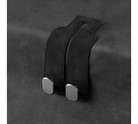 Gancho Trasero Asiento Coche para Cupra Leon Hatchback 2020-2025, Ganchos Reposacabezas Almacenamiento Multifuncionales Accesorios Coche, 2pcs Black