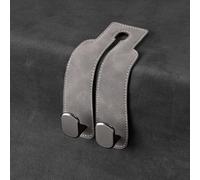 Gancho Trasero Asiento Coche para Fiat Bravo II (198) Hatchback 2007-2014, Ganchos Reposacabezas Almacenamiento Multifuncionales Accesorios Coche, 2pcs Gray