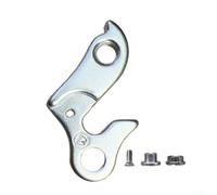 Gancho trasero para desviador, aleación de aluminio de 15 g, color plateado, compatible con xds 200-700, gancho trasero de bicicleta CNC ligero para reparación de ciclismo