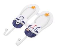 Gancho y Decorativo Estilo Madera Mediterráneo para Zapatillas Llaves | Colgador de Pared para Hogar y Restaurante, Pieza de Colección, Función de Decoración