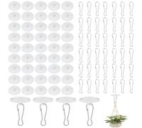 Ganchos Adhesivos, Ganchos de Techo Autoadhesivos Transparentes de 50 Piezas, Mini Peque os Ganchos, Para Sala de Estar, Dormitorio, Baño Navideña Decoración