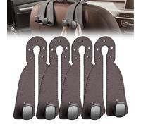 Ganchos Asiento Coche, para Toyota Proace City Verso LWB 2020-2025 2026 Car Back Seat Hooks Reposacabezas Gancho Gancho Asiento Trasero Organizadores Accesorio,A