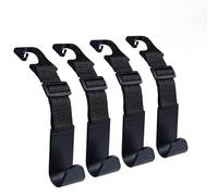 Ganchos Asiento Coche, para Toyota Proace City Verso LWB 2020-2025 2026 Car Back Seat Hooks Reposacabezas Gancho Gancho Asiento Trasero Organizadores Accesorio,A