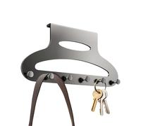 Ganchos Colgadores de Toallas para Puerta | Estante Metálico De Almacenamiento Para Baño Que Ahorra Espacio,Colgador Detrás De La Puerta | Para hogar apartamento casa rural baño dormitorio ase