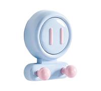 Ganchos con para ducha, divertidos, sin taladro, almacenamiento de | Ganchos de ventosa para ducha, colgador de pared para el hogar, entrada, sala de estar, dormitorio, diadema, esponja, luffa