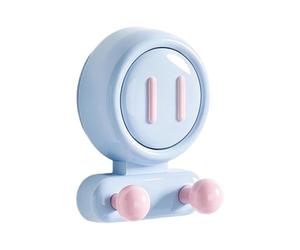 Ganchos con para ducha, divertidos, sin taladro, almacenamiento de | Ganchos de ventosa para ducha, colgador de pared para el hogar, entrada, sala de estar, dormitorio, diadema, esponja, luffa