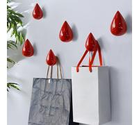 Ganchos Creativos, 2 Piezas Perchero Colgador de Abrigo Montado en la Pared, Estante para Sombreros, Decoración Moderna para Dormitorio, Sala de Estar, Pasillo Colgar Bolsa, Ropa, Clave,Toallero