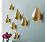 Ganchos Creativos, 2 Piezas Perchero Colgador de Abrigo Montado en la Pared, Estante para Sombreros, Decoración Moderna para Dormitorio, Sala de Estar, Pasillo Colgar Bolsa, Ropa, Clave,Toallero