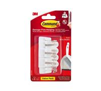Ganchos De Alambre Blancos Command™ Paquete De Valor (Paquete 9) COM170679VP