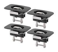 Ganchos de Anclaje Inoxidables para 1998-14, Anillos de Capacidad de Carga de 1000 Libras para Accesorios de Coche