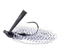 Ganchos de anzuelo sin malas hierbas de 10 g para pesca de señuelos, cabezas de cebo suave con peso de alto carbono para trucha lubina en agua salada de agua dulce, multicolor artificial (SB050-6)