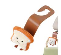 Ganchos de asiento de coche, gancho de de coche | Gancho para reposacabezas de coche con patrón de brindis de dibujos animados - Ganchos de almacenamiento de automóviles, perchas de coche