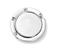 Ganchos de Bolso para Mesa,1 Pcs Gancho para monedero plegable para mesa,Colección de ganchos para colgar, Colgador portátil con Gancho para Abrigos Bolsos Paraguas MAX. 3 kg - Plata