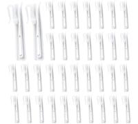 Ganchos de cortina, 100 ganchos de plástico ajustables para cortinas, ganchos de elevación de cortina plisados profundos para cortinas pesadas