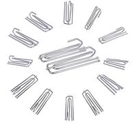 Ganchos de cortina de acero inoxidable, 30 unidades, ganchos plisados transversales de 4 puntas, ganchos de cortina para cortinas, ganchos de cortina para cortinas transversales, ganchos de cortina