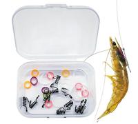 Ganchos de de camarones, Ganchos de de camarones, Spring Fishing Boat Shrimp Back Hook, Rigs Clips Accesorios Grouper Flotingholera de Cebo para Novio, Esposo, Hombres, él