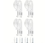 Ganchos de fijación for Cortinas, persianas enrollables, Clips P Transparentes, Ganchos guía Cadena, Suministros decoración del hogar, 8 Uds para estores enrollables