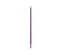 Ganchos de ganchillo afganos tunecinos de aluminio, 11 piezas de 2 mm a 8 mm, rango de tamaño de 27 cm de longitud para tejer bufandas, sombreros, calcetines, guantes y ropa de bebé (7 mm)