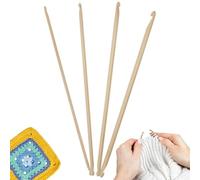 Ganchos de ganchillo de doble extremo | Agujas de tejer de doble extremo gancho de artesanía | gancho de ganchillo de punto tejer artesanías Agujas de ganchillo hechas a mano. Puedes hacer tu proyecto