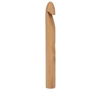 Ganchos de Ganchillo de Madera Grandes de 30 Mm, Gancho de Ganchillo Grueso Aguja de Tejer de Madera Herramienta de Tejer a Mano Manualidades de Bricolaje Mango de Bambú Gancho de Ganchillo Tejido Art
