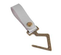 ganchos de hebilla colgantes para ganchos s Camping al aire libre en forma de S de cuero de campo clave de metal llavero al aire libre (8PCS) (gris)