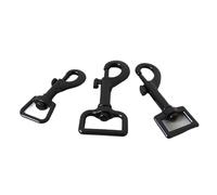 Ganchos De Metal Giratorio 12mm 15mm 20mm 25mm Swivel Lobster Clasp Seat Belt Buckle Clip Loop Snap Hook For Dog Pet Leads Leash(1 PCS,Webbing Width 15mm)