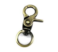 Ganchos De Metal Giratorio 5/10/20/30/40/50Pcs 10/13mm Small Carabiners Metal Buckles For Bag Strap Collar Swivel Lobster Clasp(Brass-13mm,10Pcs)