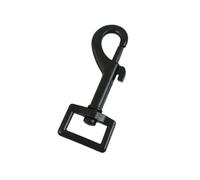 Ganchos De Metal Giratorio 5/10/20Pcs 15-25mm Metal Buckles For Straps Swivel Lobster Clasp Hooks Carabiner Snap Hook Dog Collar(Black,25mm-20Pcs)