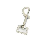 Ganchos De Metal Giratorio 5/10/20Pcs 15-25mm Metal Buckles For Straps Swivel Lobster Clasp Hooks Carabiner Snap Hook Dog Collar(Silver,20mm-10Pcs)