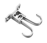 Ganchos de metal para colgar en el techo, organizador giratorio de 180° y 360°, acero inoxidable, ahorro de espacio, almacenamiento de pared, estante multiusos debajo del gabinete para cocina, garaje