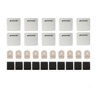 Ganchos de pared de metal resistente para espejos y fotos, diseño invisible con capacidad de carga de 4 kg, 10 unidades para decoración del hogar y la oficina