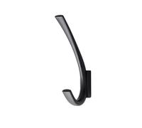 Ganchos de Pared Gancho Colgante de Pared for Dormitorio, Dorado Negro, Llavero de gabinete de aleación de Zinc, Colgador de Pared, Accesorios de baño(Silver)