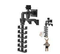 Ganchos de pared, ganchos de mochila pegajosos | Gancho de toalla adhesiva | Soporte multiusos, bastidores en forma de robot para matriz para el cinturón de entrada con mochila para borsett