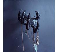 Ganchos de pared para colgar en la pared, diseño gótico espeluznante para colgar llaves, cocina, dormitorio, multifuncional, 7.1 x 3.9 pulgadas