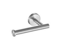 ganchos de pared, Perchero Ganchos for baño Montaje en pared Juego de accesorios negro mate Barra for toallas acero inoxidable Anillo for Soporte for papel Gancho for , gancho(Sliver Paper Holder)