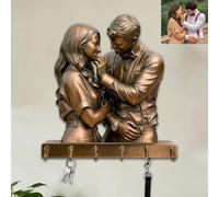 Ganchos de pared personalizados con impresión plana 2D para guardar llaves, para colgar el nombre, para decoración del hogar, regalo para pasillo