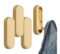 Ganchos de pared plegables | Perchero de pared colgante de ropa, juego de 4 toalleros decorativos modernos para dormitorio, pasillo, entrada, cocina, organización, abrigos llaveros