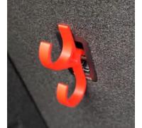 Ganchos de pared prácticos ganchos para maletero. El diseño significa adiós a un maletero húmedo y almacena perfectamente tu maletero (naranja, 10 cm)